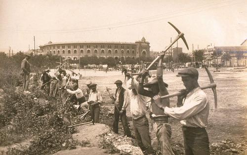 Plaça d'Espanya, 1918